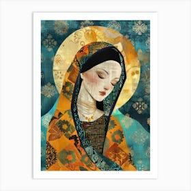 Virgin Mary 2 Art Print