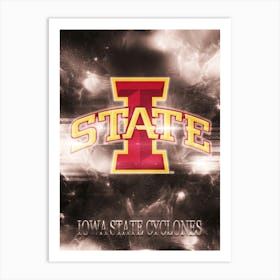 Iowa State Cyclones Art Print