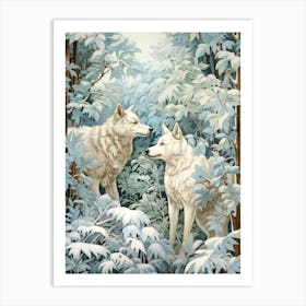 Wolf Pack Scenery 2 Art Print
