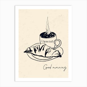 Breakfast Art Print