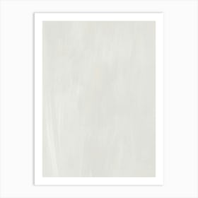 White Wall Art Print