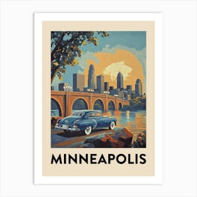 Minneapolis Art Print