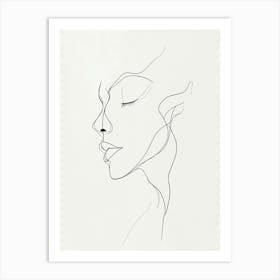 Portrait Of A Woman 15 Art Print