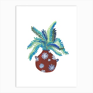 Fern Plant Art Print