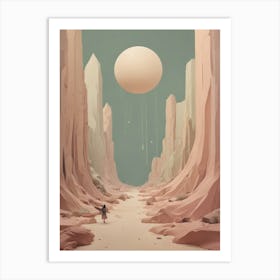 Desert Landscape 15 Art Print