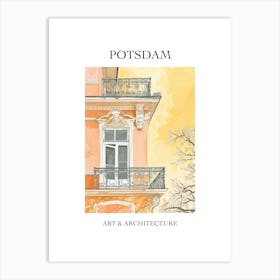 Potsdam Travel And Architecture Poster 4 Art Print