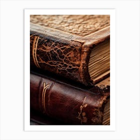 Old Books 4 Art Print