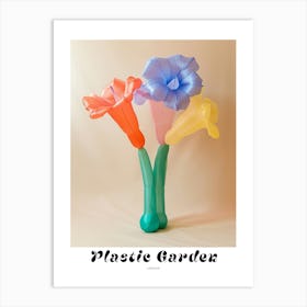 Dreamy Inflatable Flowers Poster Larkspur 2 Art Print