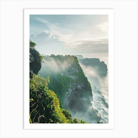 Cliffs Of Bali Art Print