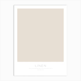 The Colour Block Collection - Linen Art Print