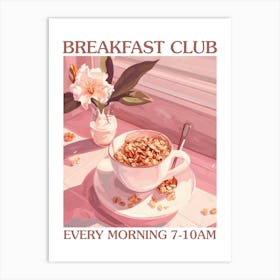 Breakfast Club Granola Bowl 1 Art Print