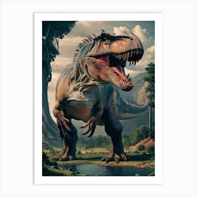 T-Rex Art Print