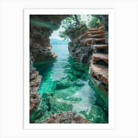 Cave In The Rock 28 Art Print