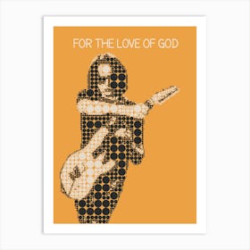 For The Love Of God Steve Vai Art Print