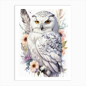 Snowy Owl Art Print