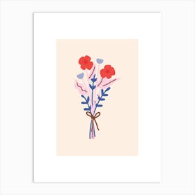 Bouquet Of Flowers 44 Art Print