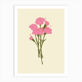 Carnation Art Print