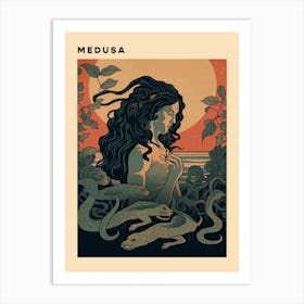 Medusa Poster Art Print