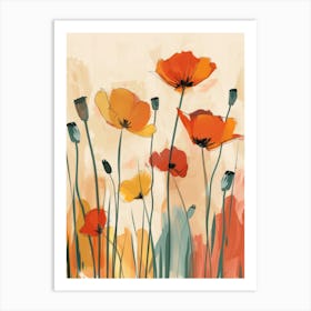 Poppies 34 Art Print