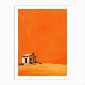 House In The Desert 3 Art Print