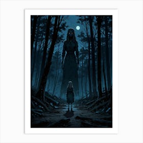 Phantom Of The Forest Art Print