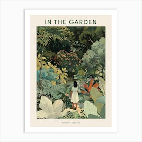 In The Garden Poster Bodnant Gardens 2 Art Print