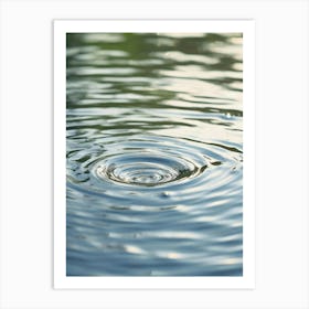 Ripples In The Water Art Print