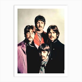 Beatles music band 6 Art Print