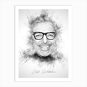 Jeff Goldblum Art Print