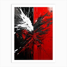 Splatter 6 Art Print