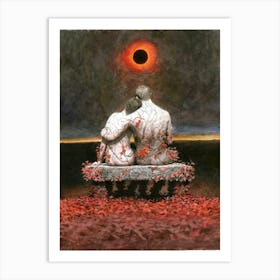 'The Eclipse' Art Print