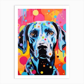 Labrador Retriever Pop Art Art Print