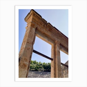 Ancient Greek Theater of Epidaurus Art Print