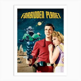 Forbidden Planet (1956) Art Print