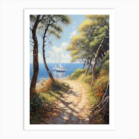 Path To The Sea 2 Art Print