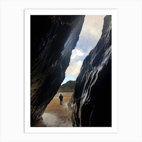 View from the cave Art Print