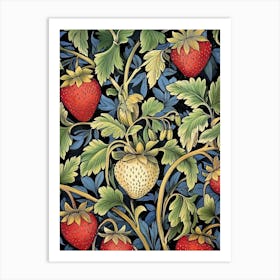 William Morris Strawberries Vintage  Art Print