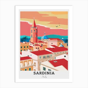 Sardinia Travel Art Print