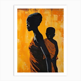 Sahara Serenade 2 |The African Woman Series Art Print