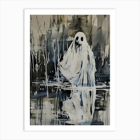 Ghost In The Water 1 Art Print