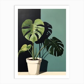 Monstera 2 Art Print