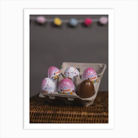 Easter Eggs 493 Art Print