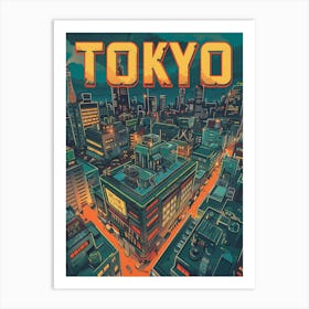 Tokyo 1 Art Print