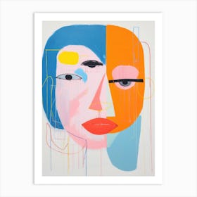 'The Face' 1 Art Print