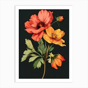 Of Flowers Art Print