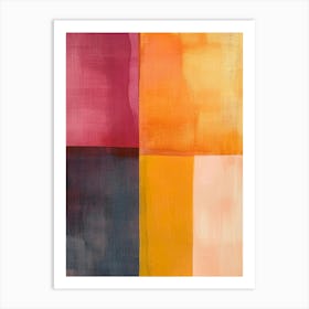 A Minimalist Abstract Painting 1 Art Print