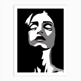 Portrait Of A Woman Art Print