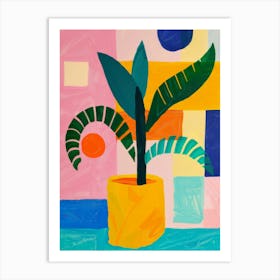 Plant In A Pot 32 Art Print