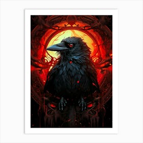 Raven 2 Art Print