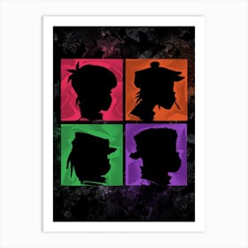 Gorillaz Demon Days Art Print